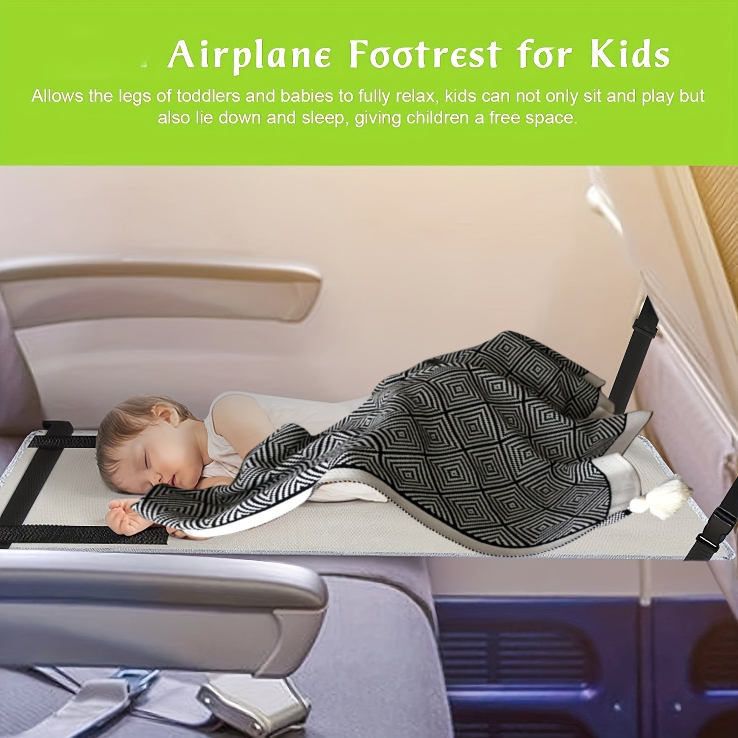 Seat Cushion for Kids and Adults Polyester Black Grey 0+