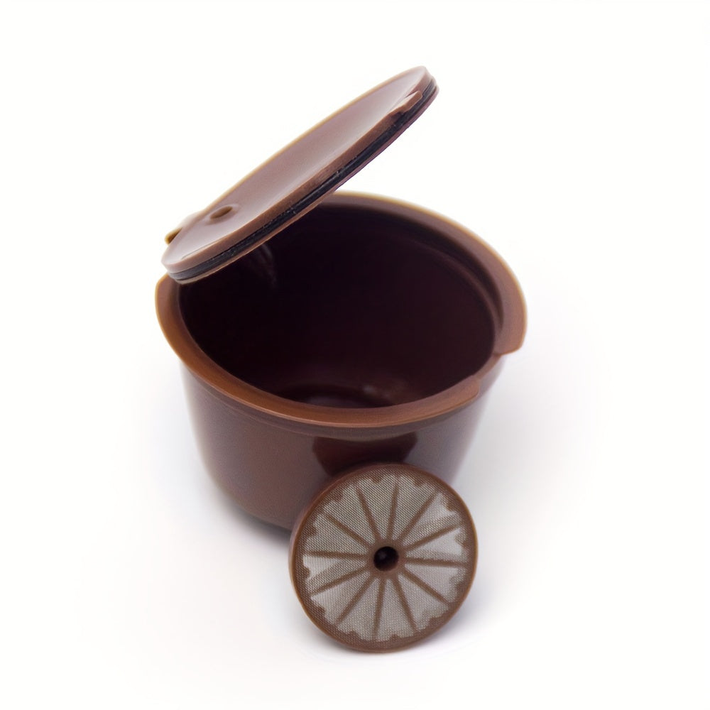 Многоразовый фильтр-чашка из 7 капсул для кофе для любителей Nescafe Dolce Gusto — многоразовый и стильный.