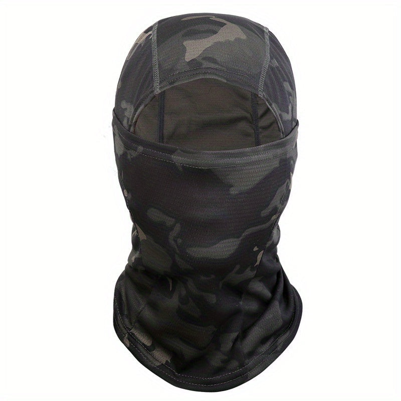 Adjustable Windproof UV Protection Hood with Balaclava Face Mask for Outdoor Use