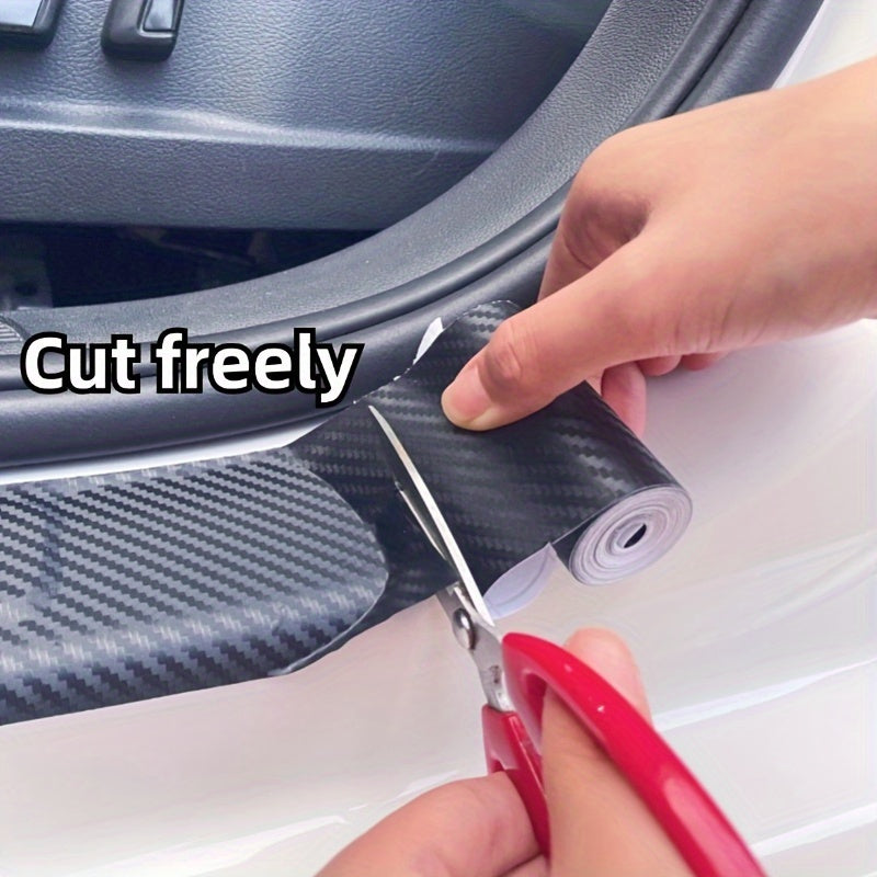 Karbon tolali avtomobil eshigi silli himoya lentasi 298.7cm Anti-Tarqalish Umumiy