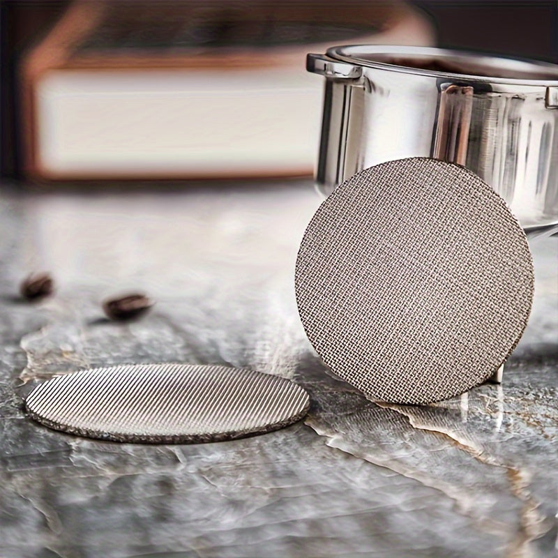 Stainless Steel Espresso Puck Screen Reusable 51mm for Coffee Machines