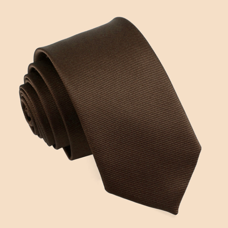 Erkaklar uchun oddiy rangli galstuk, ish kiyimlari va maktab formasi uchun