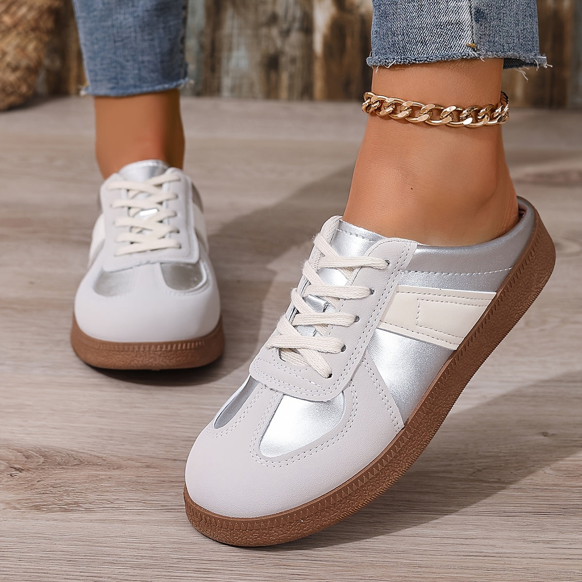 Ayollar uchun tekis boshli shippaklar qulay ichki yopishqoqsiz va sirpanishga qarshi