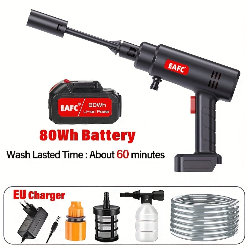 Wireless High Pressure Electric Pressure Washer for Car and Floor Cleaning
