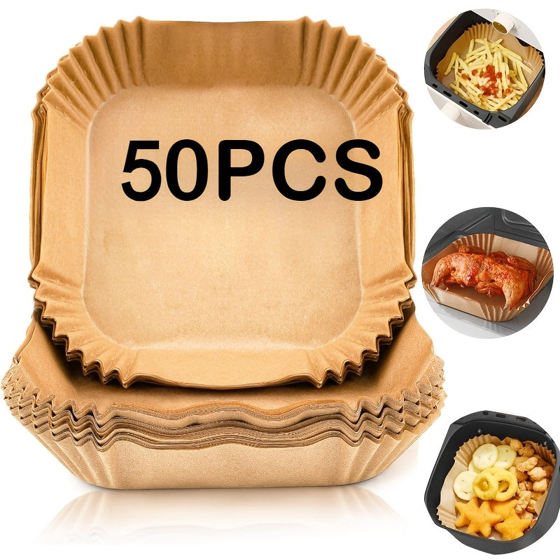 Air Fryer Accessories Set for Square Design, Easy Cleaning and Residue Removal