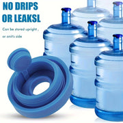 Упаковка из 3 универсальных силиконовых крышек для бутылок с водой, герметичная крышка для диспенсера для воды, многоразовое, безопасное для пищевых продуктов и пыленепроницаемое уплотнение для емкостей объемом от 18,93 л до 189,27 л.