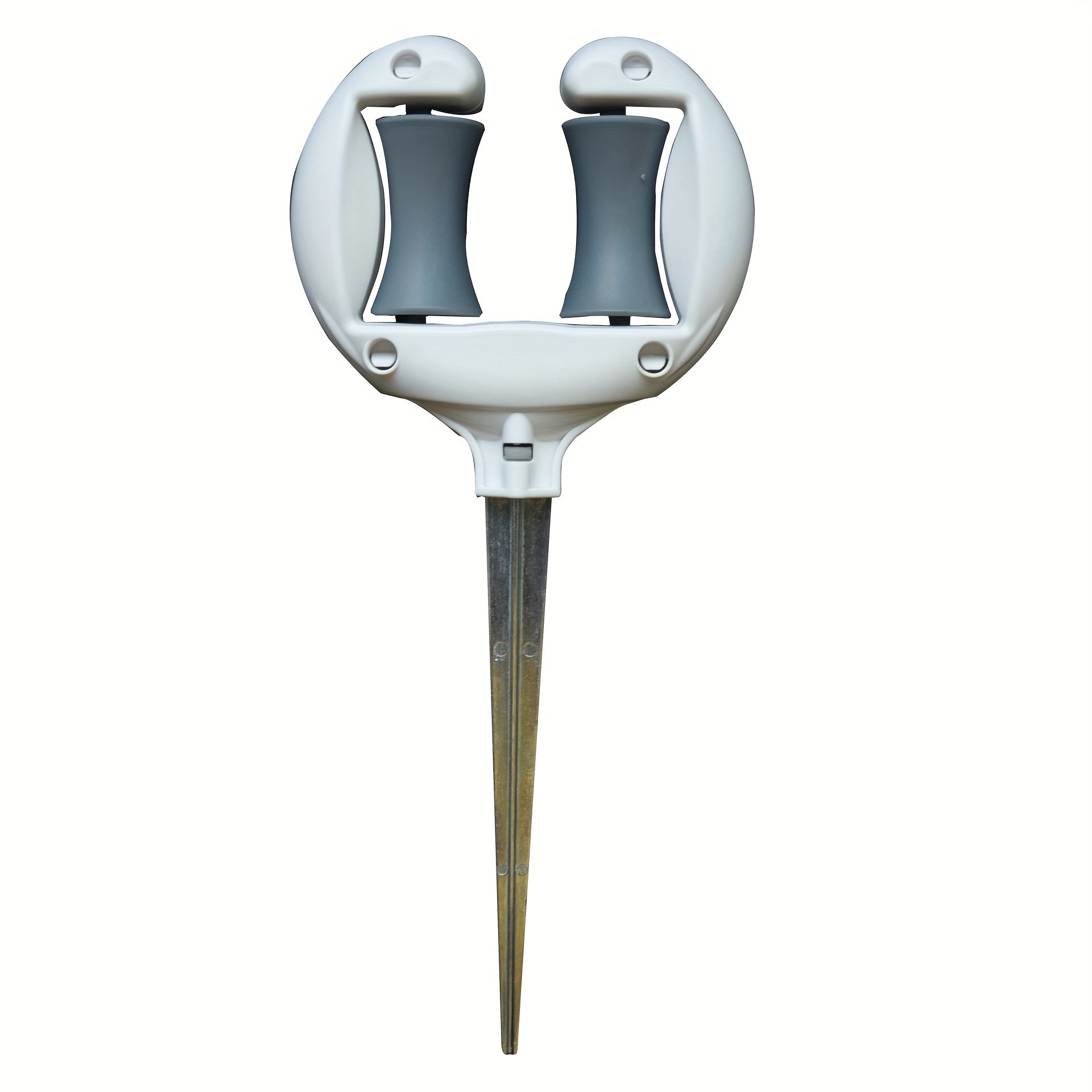 Garden Hose Guide Durable Steel Orange Gray White Outdoor Lawn Car Washing