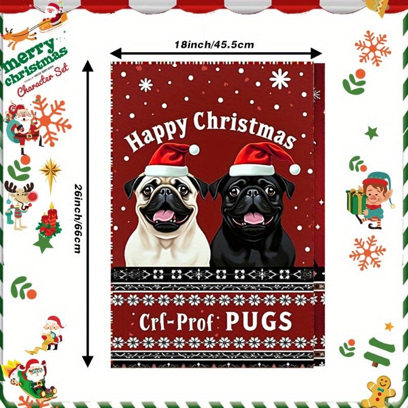 2 Pieces Christmas Winter Gift Decorations 18x66.04cm Holiday Party Supplies