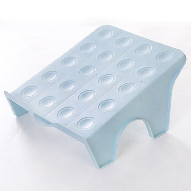 Organizador de armario para zapatos de doble capa de plástico, duradero y que ahorra espacio