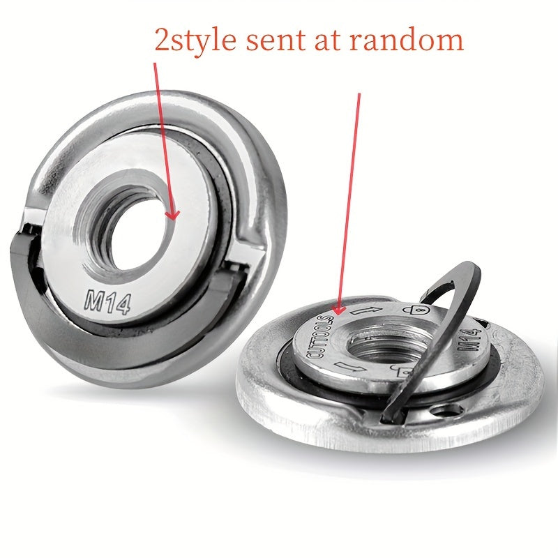 M14 Thread Angle Grinder Pressing Plate Quick Release Flange Nut