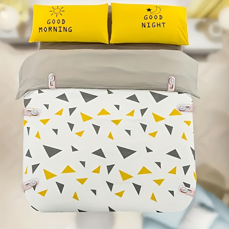 Set of 5 Non-Slip Duvet Clips Polypropylene Blanket Holders for Clothes Curtains Socks