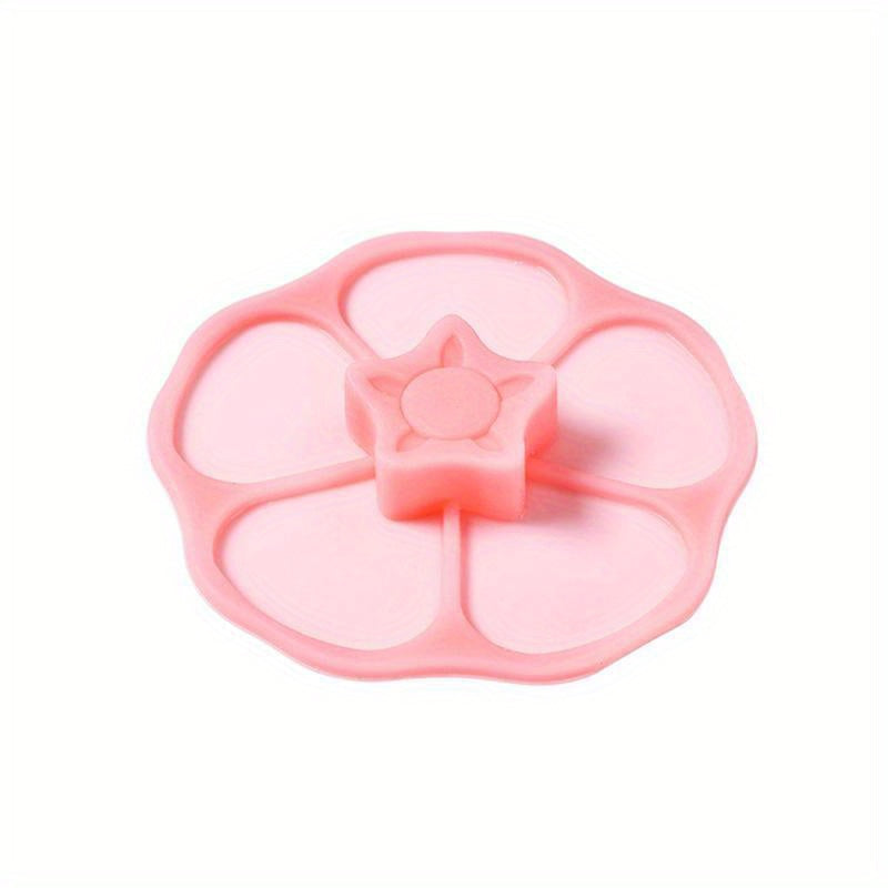 Silicone Flower-Shaped Cup Lid Leak-Proof Dust-Proof Food Safe Cover