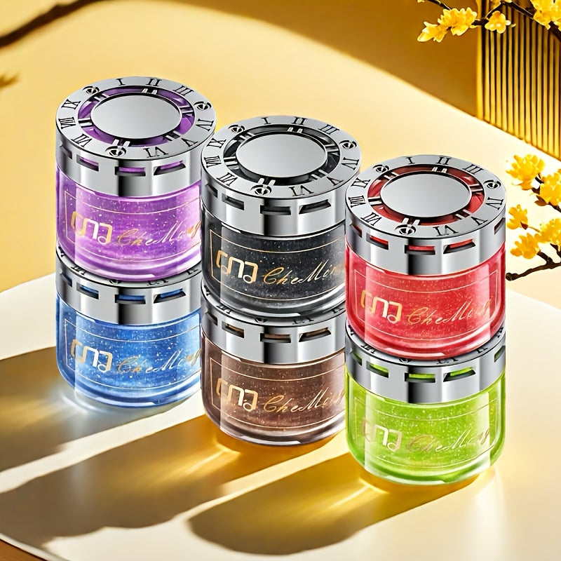 Solid Balm Car Perfume Odor Eliminator with Long-Lasting Light Fragrance Quicksand Design