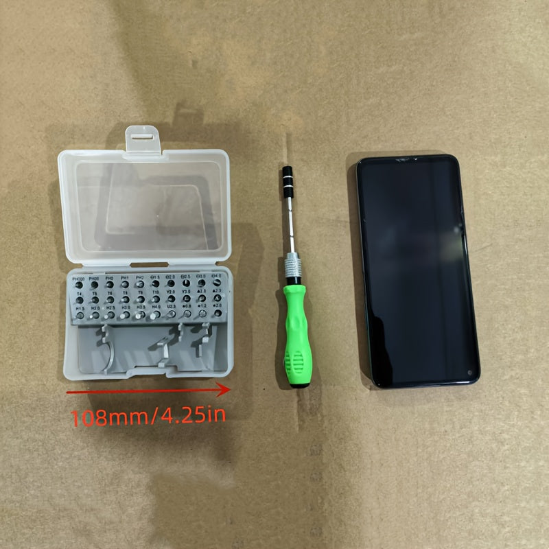Mini Precision Screwdriver Set 32-in-1 Magnetic Repair Tool for Phones Tablets