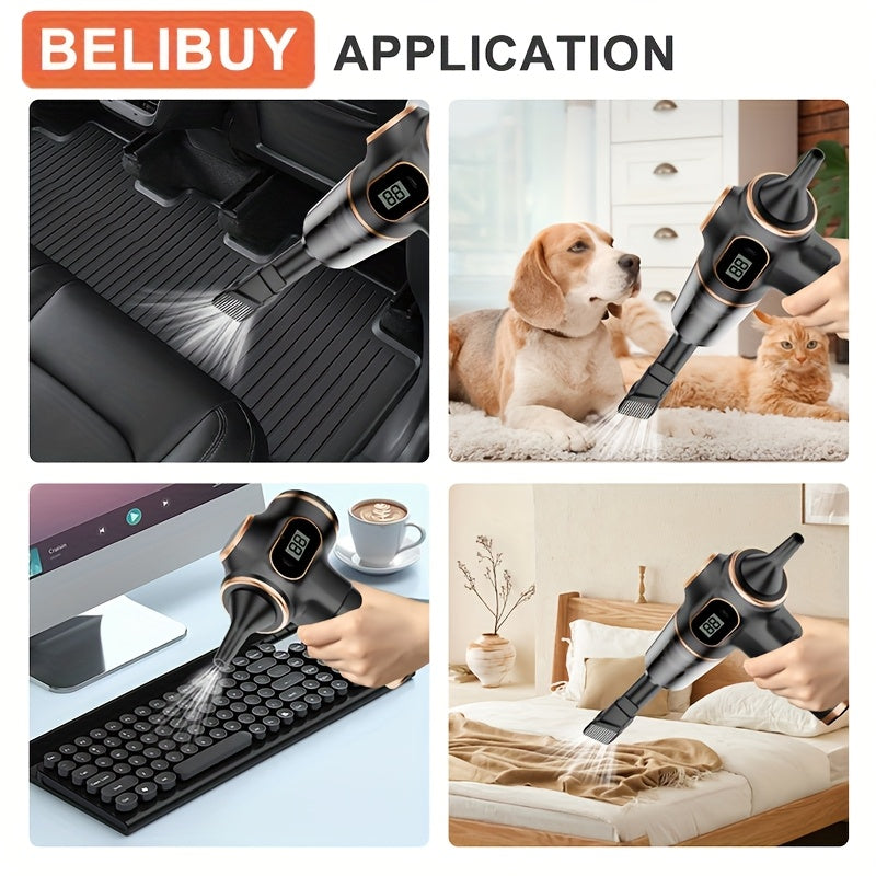 Uy va avtomobil uchun yuqori quvvatli simsiz qo‘l yuvish qurilmasi, USB orqali zaryadlash, engil