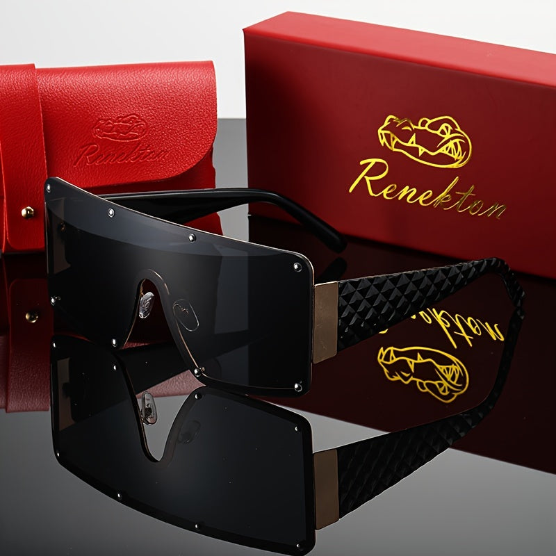 Ayollar uchun retro kengaytirilgan moda ko‘zoynaklari, plastik va metall ramkali, ochiq havoda sayohat uchun