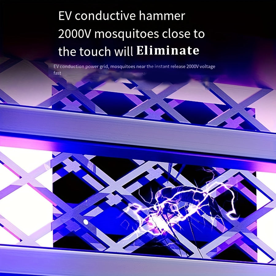 Portable Mosquito Killer Fan for Outdoor Camping Hanging Desktop Multiple Functions