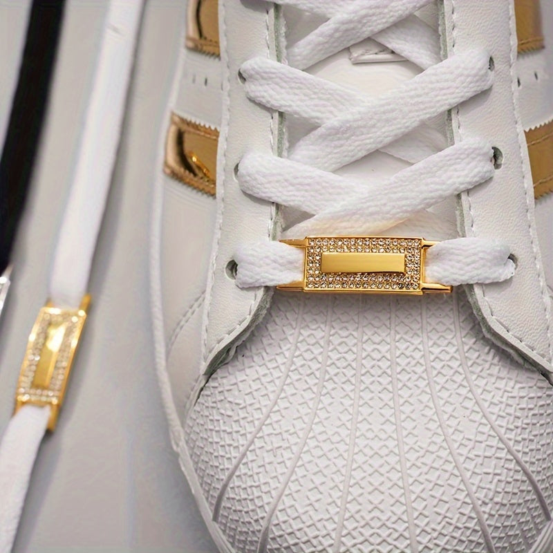 Women's Lace Buckles Inlaid With Zirconia Luxury Alloy Shoe Accessories