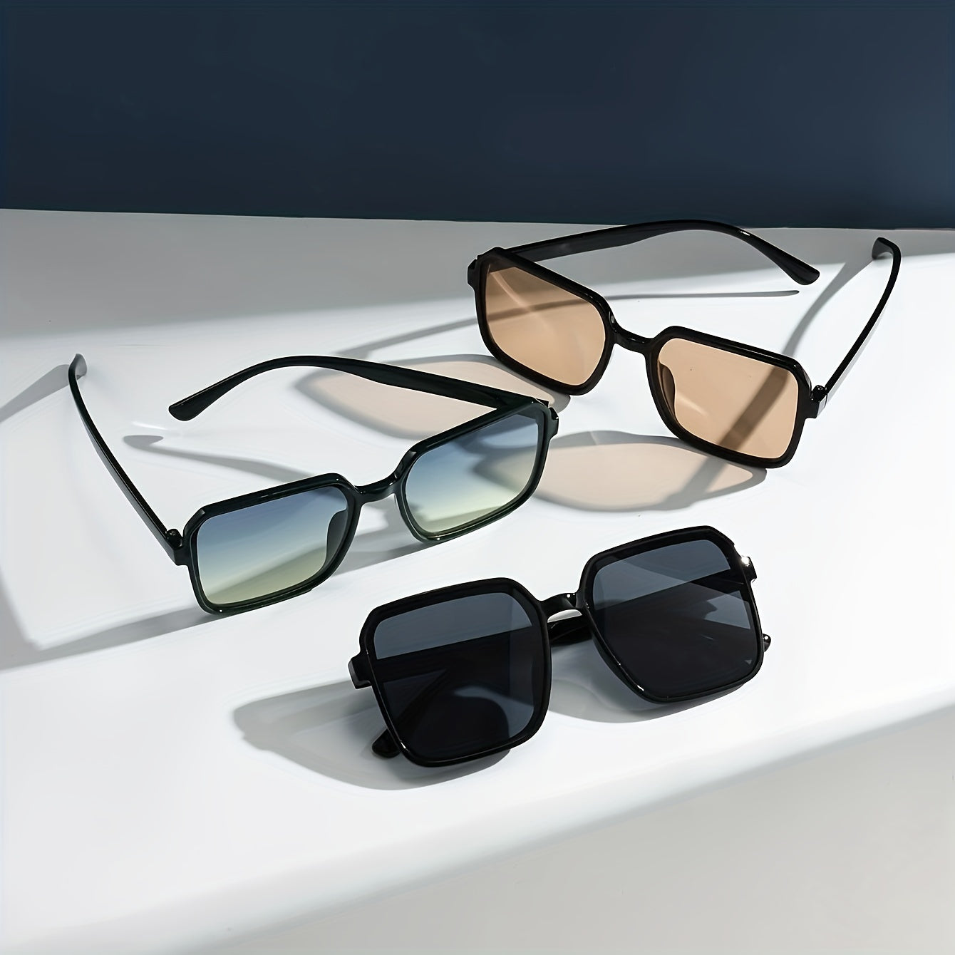 Ladies' Square Glasses Y2K Style Colorful for Outdoor Events and Festivals