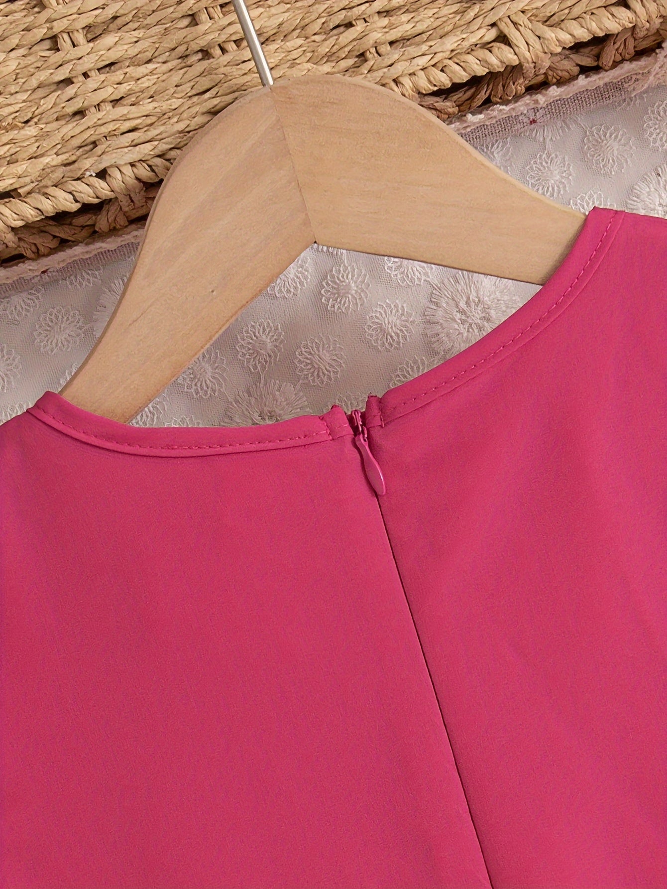 Девочки летний комбинезон без рукавов с рюшей, поясом, круглым вырезом, длинный, повседневный, для прогулок на свежем воздухе