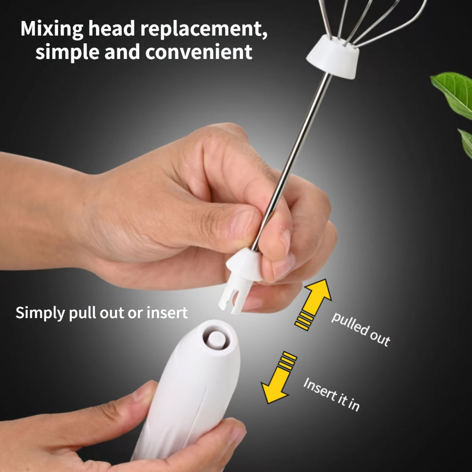 Перезаряжаемый USB портативный пеногенератор для кофе, молочных коктейлей и других напитков