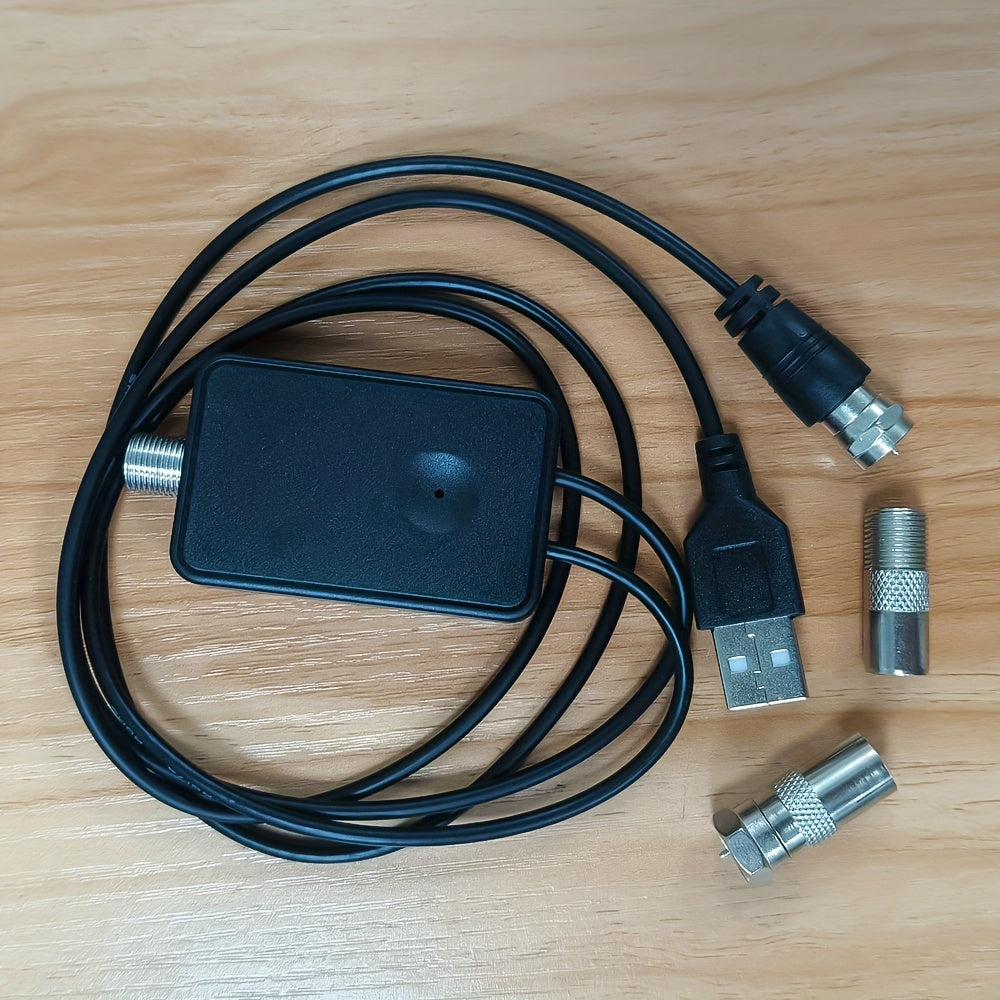 HD Digital TV Signal Booster 30dB Low Noise USB Powered for Smart and Cable TVs