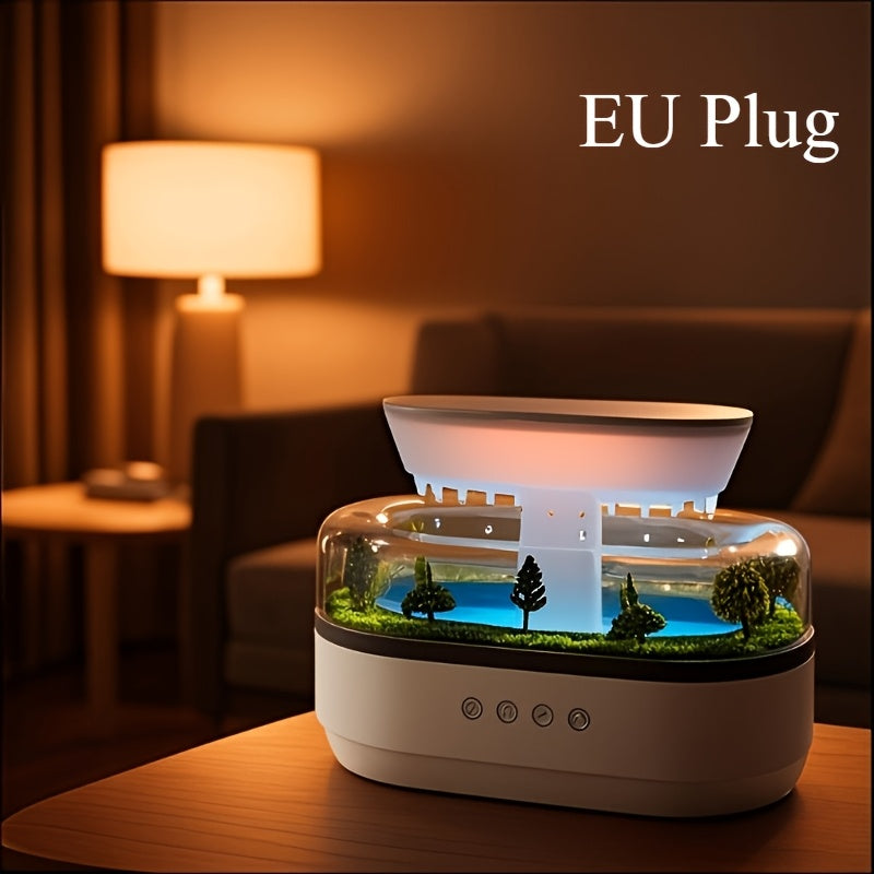 Современный белый аромадиффузор с эфирными маслами и пультом дистанционного управления