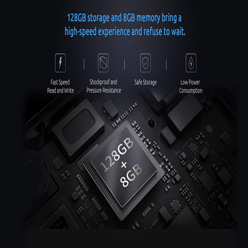 BMAX B1 PRO Mini PC - 8GB RAM, 128GB SSD, Intel N4000 Protsessori, Windows 11 Pro, Integratsiyalashgan Intel Grafika, Wi-Fi Ulanishi, Yevropa Plug.