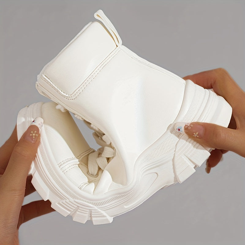 Женские водостойкие ботинки для походов на низком каблуке с амортизирующей стелькой