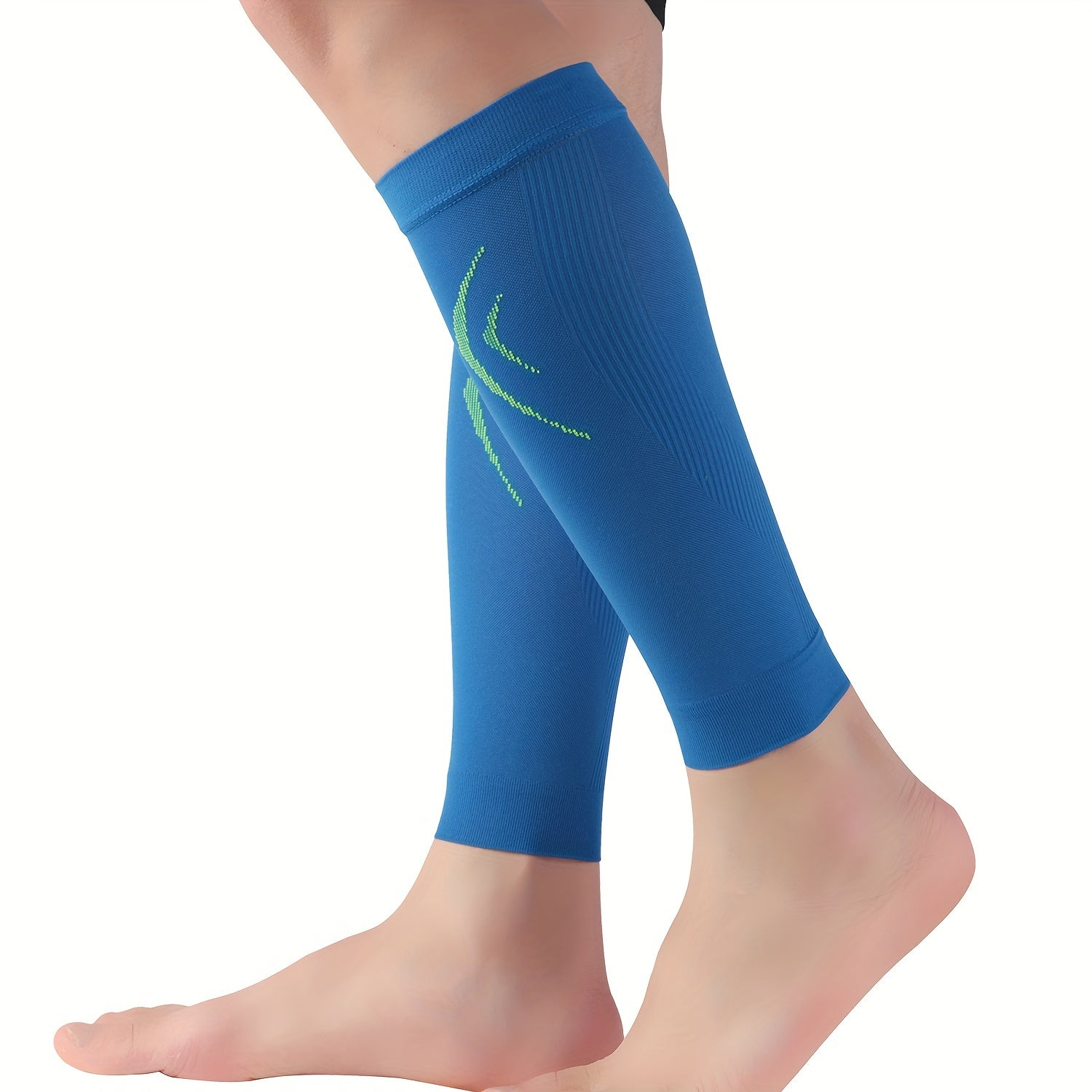 Men Women Calf Compression Sleeves 15-20mmHg Leg Footless Socks Summer