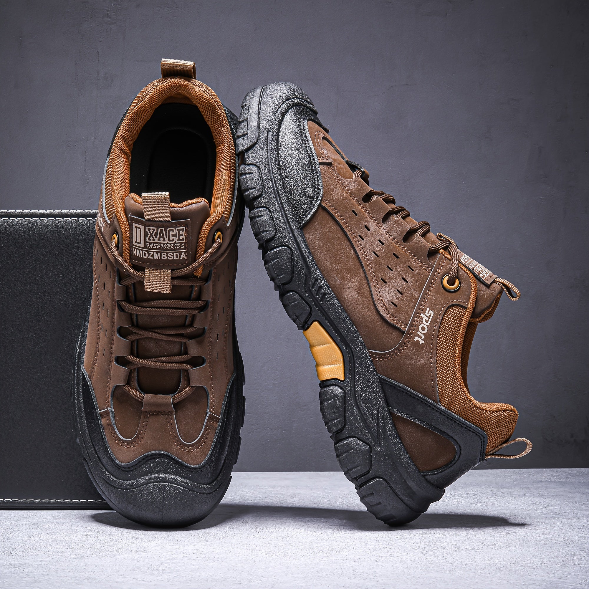 Men's Casual Shoes for Outdoor Sports and Daily Leisure Rubber Sole Low Top