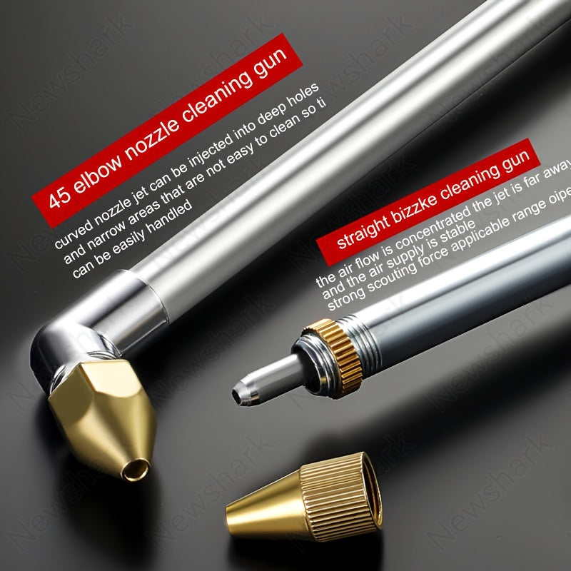 Pistola de agua herramienta de limpieza de coches a alta presión mango de metal cabeza de resina