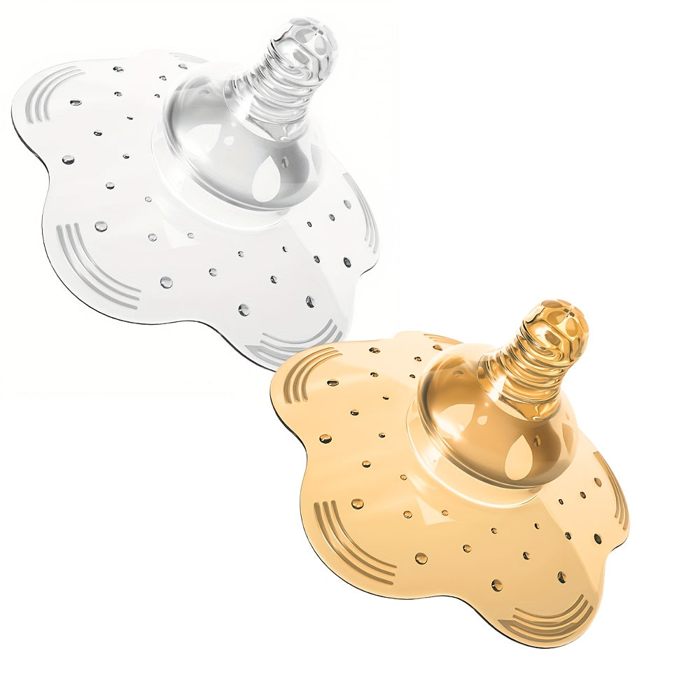 Petal-Shaped Silicone Breastfeeding Nipple Shield for Infants 0-36 Months