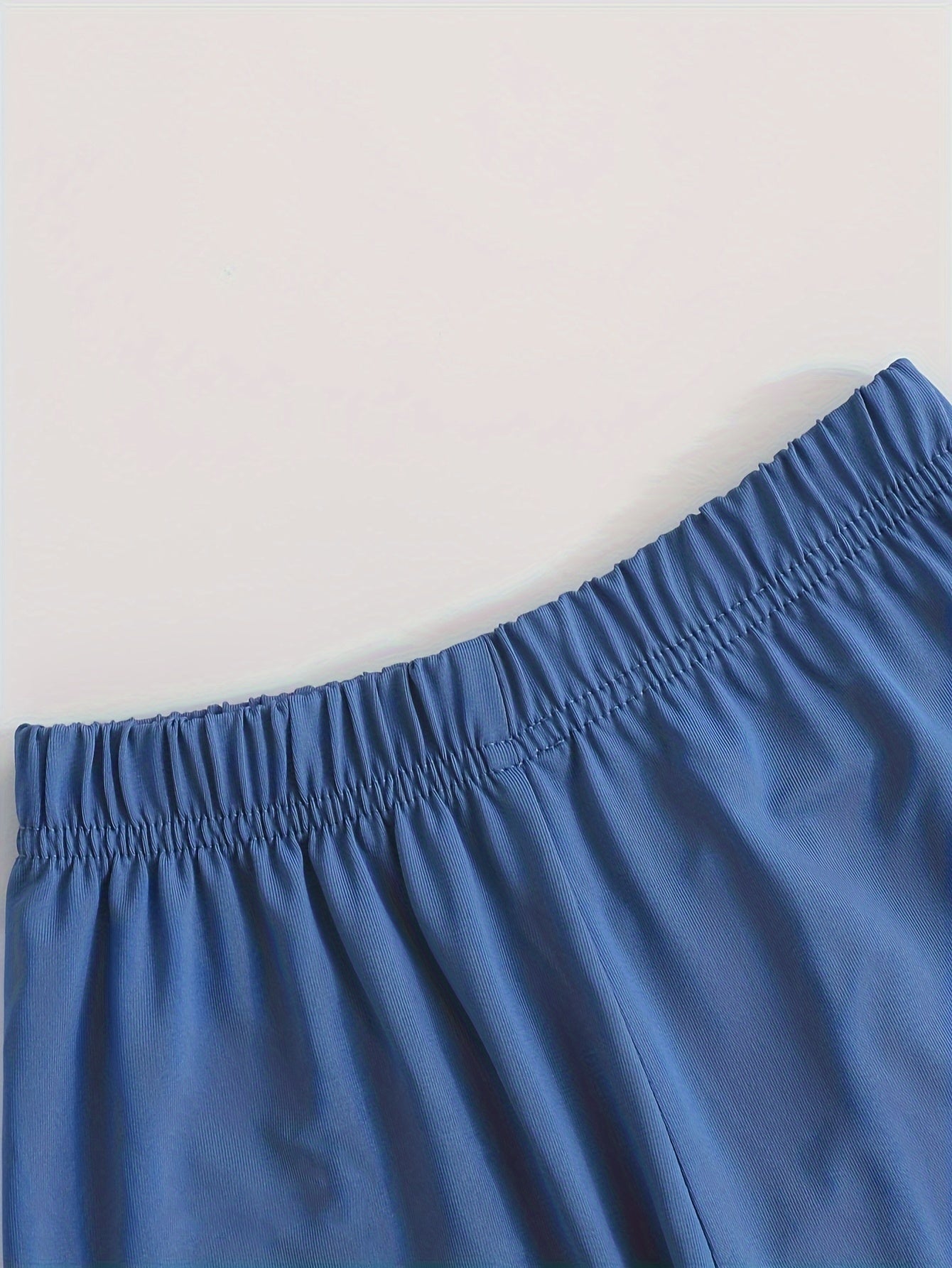 Boys' Summer Casual Outfit Set T-Shirt and Shorts Polyester Letter Print Breathable Knit