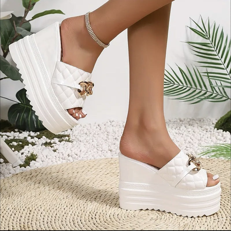 Women's Slip-On Flip Flops Outdoor Comfortable Beach Shoes