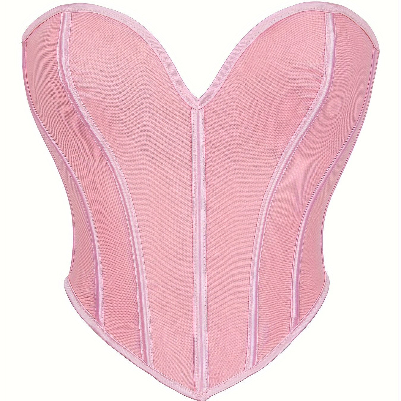 Твердый корсет-бюстье с контролем живота и шнуровкой, женское нижнее белье и корректирующее белье.