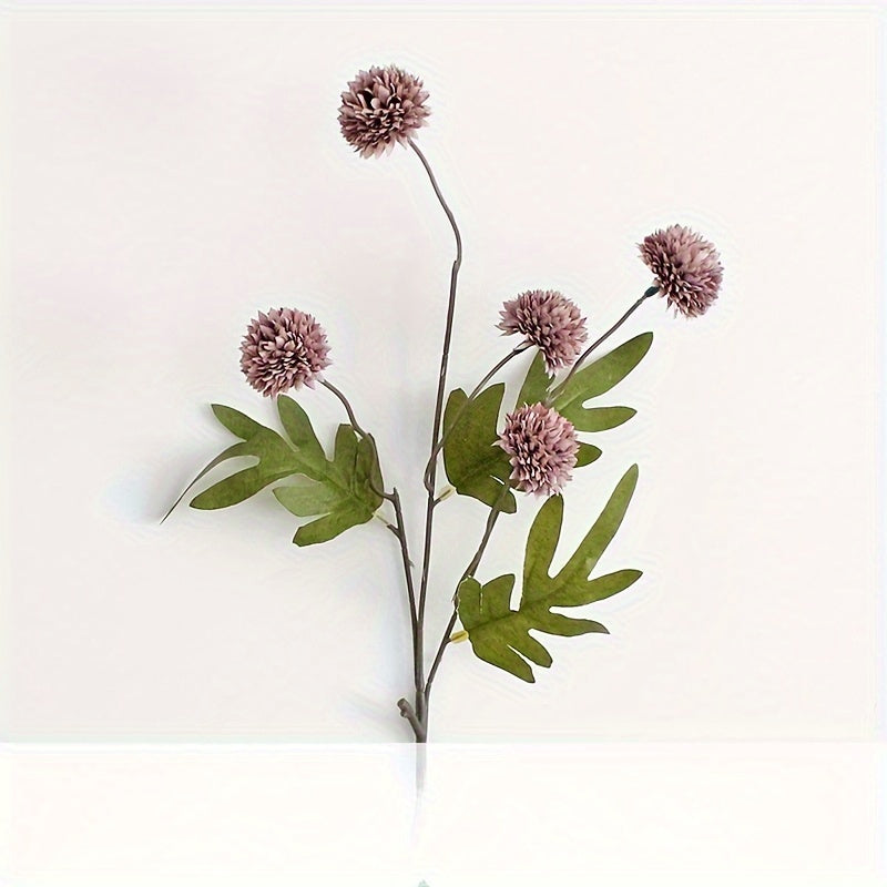 European-Style Artificial Dandelion Flower Decoration with Colorful Flowers