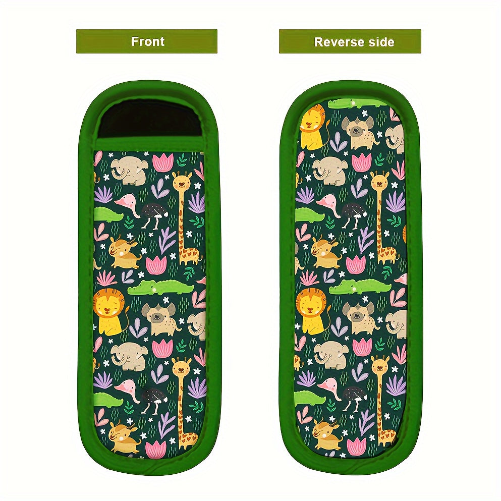 Neopren Muzli Popsicle Qopqog'i - Popsikllaringizni uslubda sovuq tuting, bu yoqimli va qayta ishlatiladigan qopda. Sizning oshxonangiz va ovqatlanish aksessuarlaringiz uchun mukammal, turli naqshlarda mavjud.