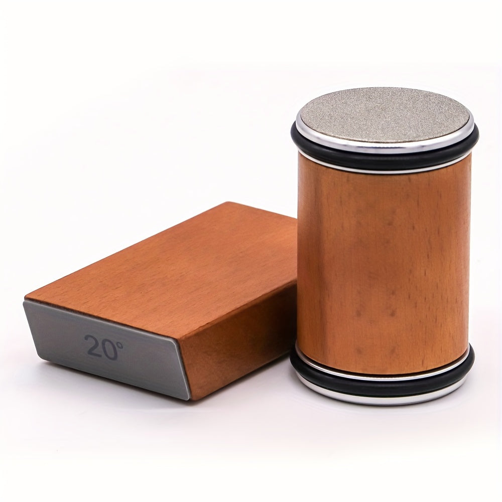 Afilador de cuchillos manual de acero inoxidable para cocineros domésticos y profesionales