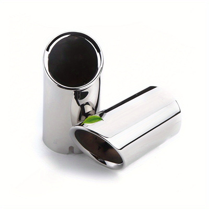 Универсальный 76мм накладка на выхлопную трубу автомобиля стильное покрытие для седана и внедорожника