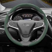 Set 2 or 3 Winter Velvet Anti-Slip Steering Wheel Covers PVC All-Season Black Green Red Orange Brown