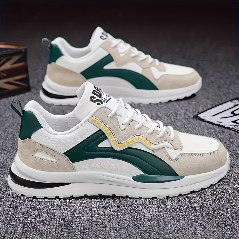 Men's Canvas Low-Top Skateboard Shoes Casual Non-Slip Durable Sneakers for Outdoor Activities