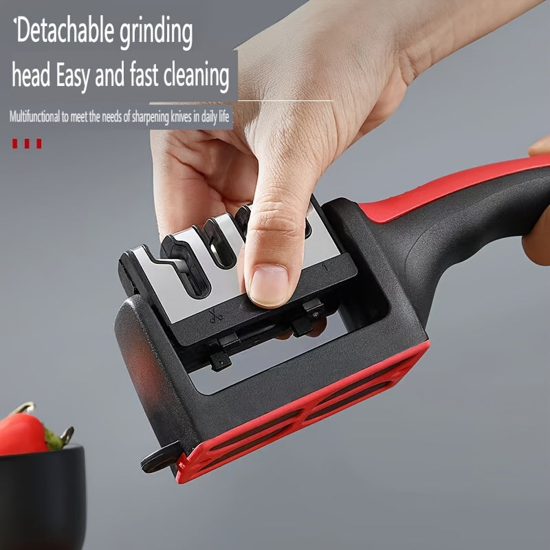 Handheld Knife Sharpener Sturdy Lightweight Kitchen Tool for Everyday Use
