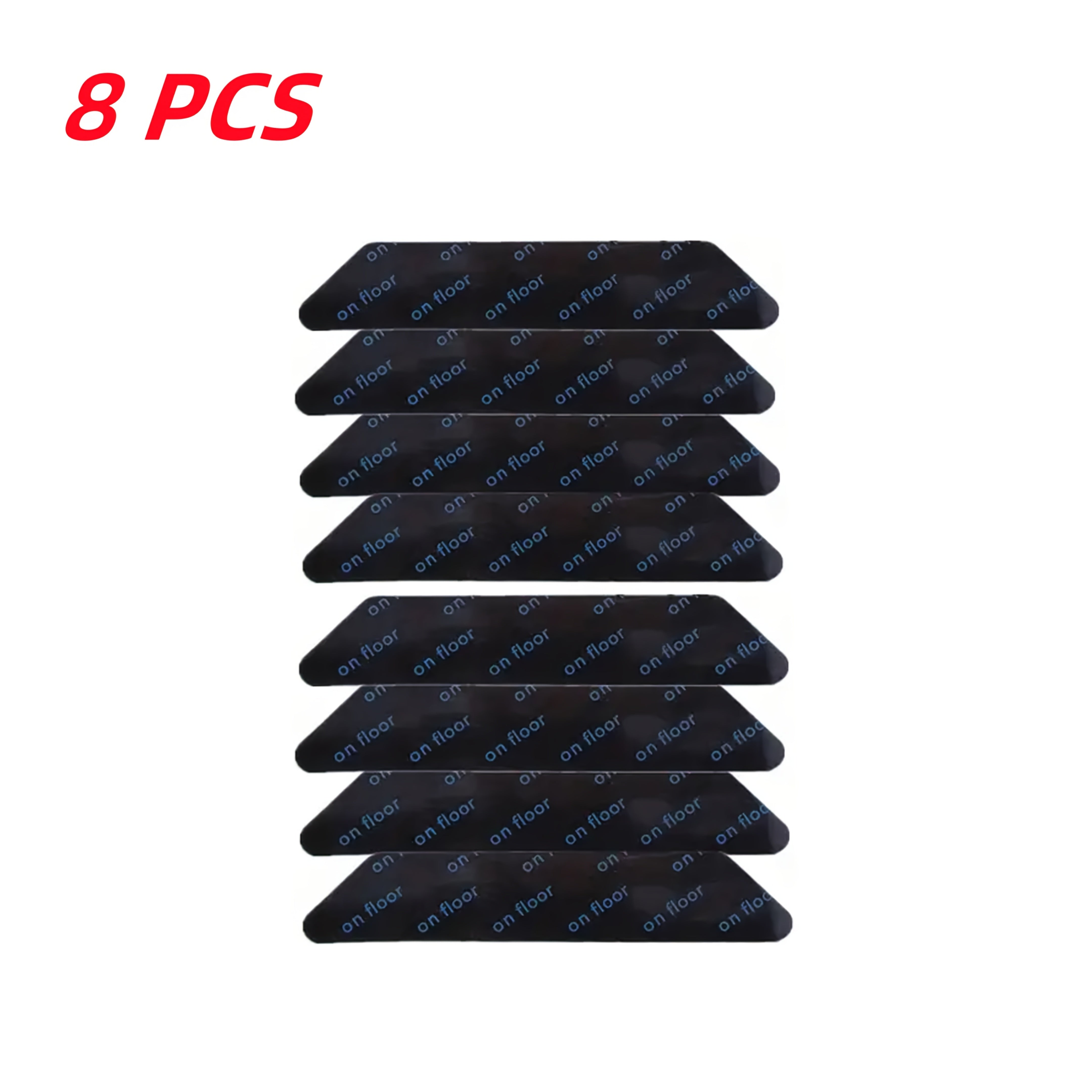 Rug Pad Gripper Set of 8 12 or 16 Non-Slip Washable for Hardwood Floors