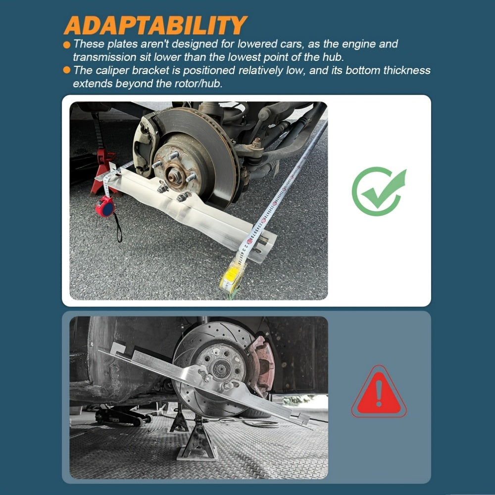 Универсальный набор инструментов для ремонта и регулировки колес из нержавеющей стали, черный и серебристый