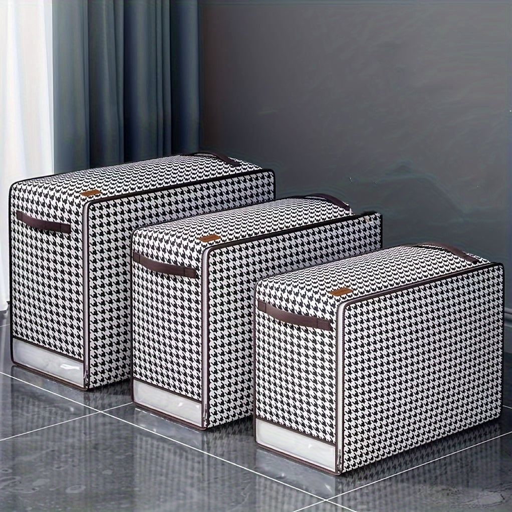 Хандстоут под кроватью — сумка для хранения из хлопкового смесового материала, водонепроницаемая, просторная, для одеял, одежды