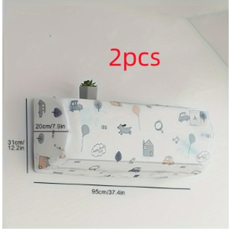 2-to'plam chiroyli hayvonlar naqshli konditsioner chang qoplami, devorga o'rnatiladigan uy dekoratsiyasi