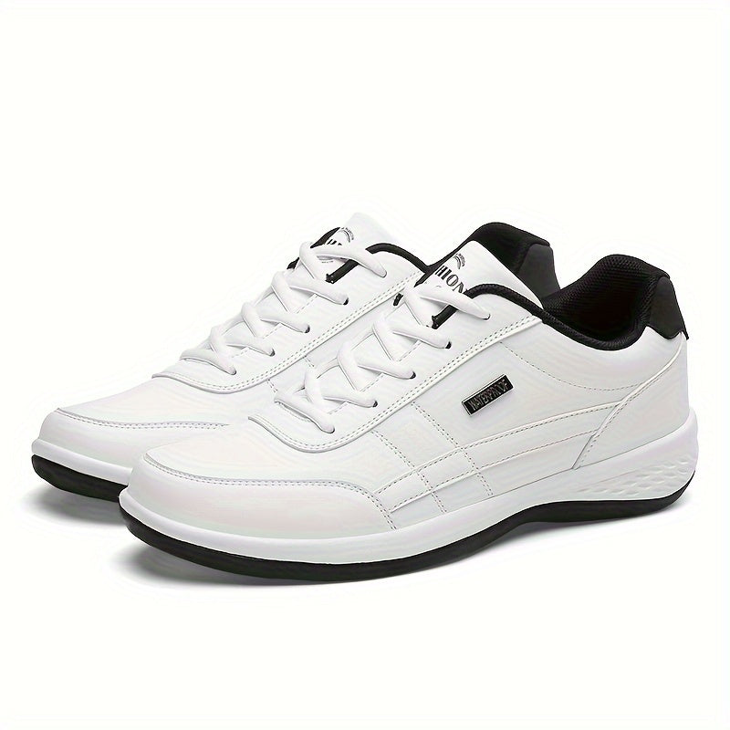 Men's Casual Walking Shoes Breathable Non-Slip Rubber Sole Low Top Sneakers