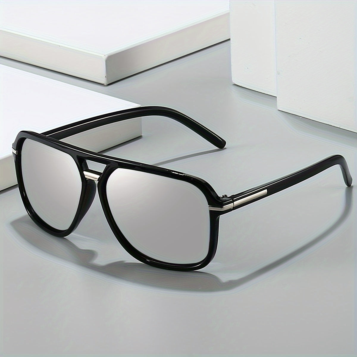 Retro-Inspired Unisex Fashion Glasses for Sun Protection and Daily Wear