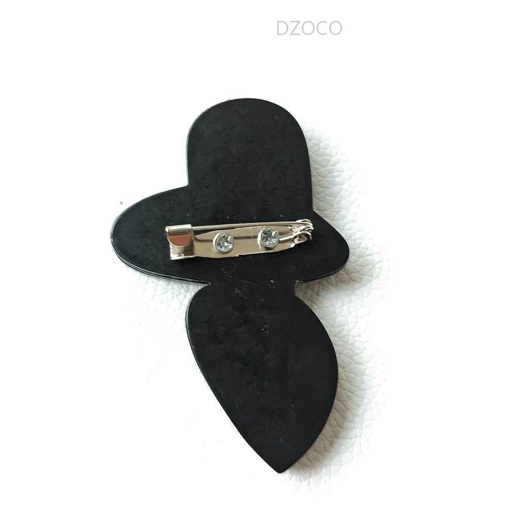 Acrylic Brooch for Women Stylish Elegant Jewelry for Scarves Jackets